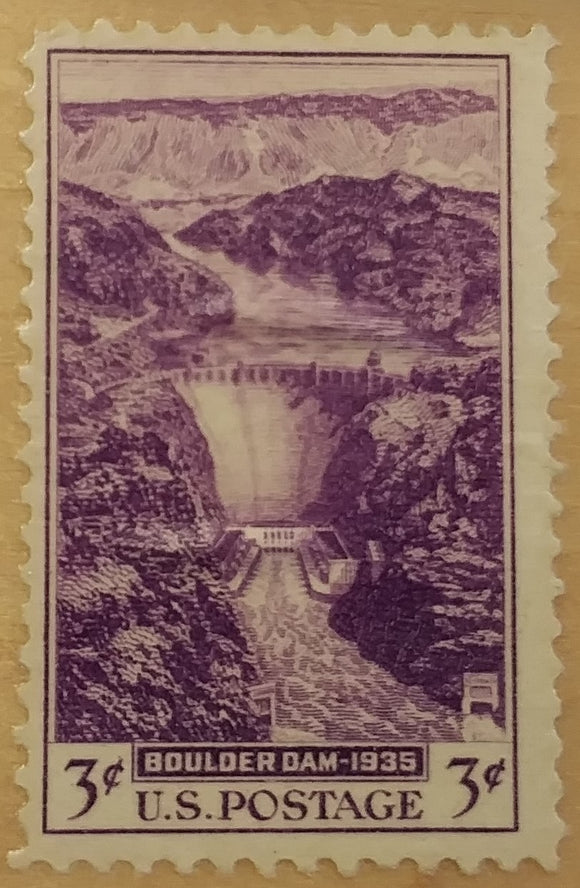 Boulder Dam Stamp Pen & Box Set