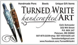 Turned Write Handcrafted Art