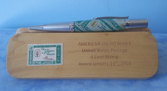 American Credo Series (1 of 3) Stamp Pen & Box Set