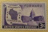 Wisconsin Statehood Stamp Pen & Box Set
