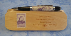 Devils Tower Stamp Pen & Box Set