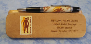 Osteopathic Medicine Stamp Pen & Box Set