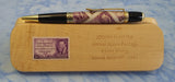 Joseph Pulitzer Stamp Pen & Box Set