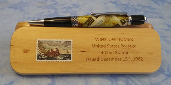Winslow Homer Stamp Pen & Box Set